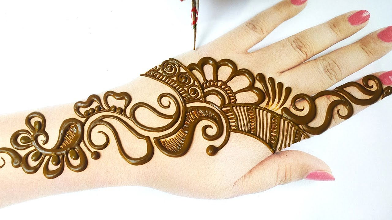 Ramzan Eid Special Arabic Mehndi Design फ ल वर म ह द न क लन क स दर तर क Stylish Mehandi Beautyzing
