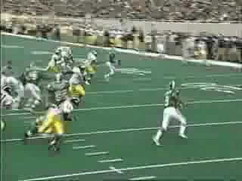 Charles Woodson's superman interception against MSU from 1997.