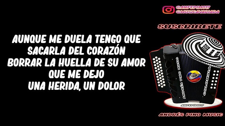 La Huella De Tu Amor - La Decision Vallenata | Letra | Andres Pino Music