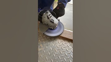 Sanding Wood with the 230mm Flap Disc! #shorts #woodworking #sanding #diyprojects #flapdisc