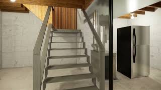 Home For Sale-10200 State Route 79, Richford, NY 13835-Basement rendering