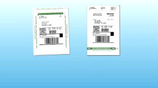 Duplex Shipping label