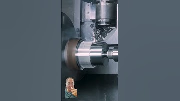 Máy tiện CNC ấn tượng #cnc #cncmachine #automobile #machine #shorts #viralvideo