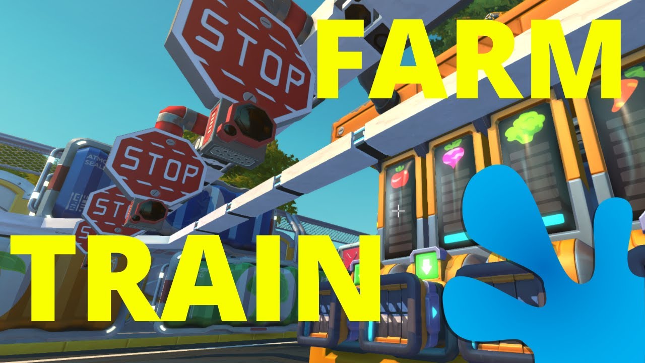 scrap mechanic AUTOMATIC TRAIN FARM