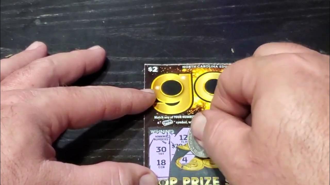 North Carolina Lottery Gold Scratch Ticket Live Scratch YouTube
