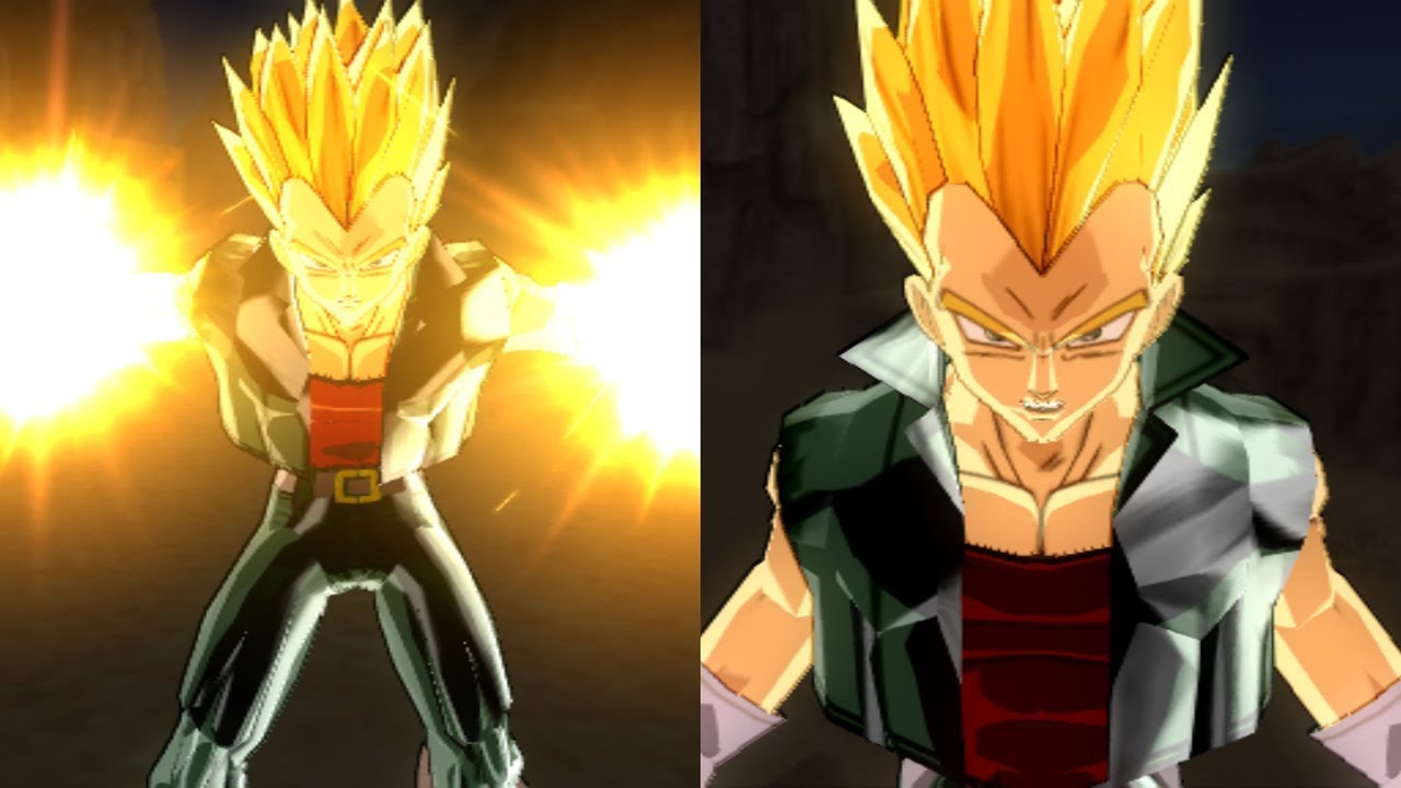 bt3 vegeta blue hair mod