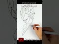 How To Draw Vegeta UE (Standing) #Shorts