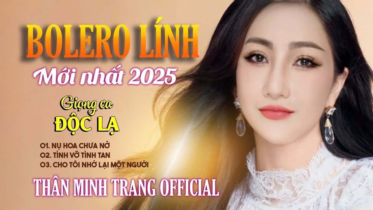 Giọng Ca Độc Lạ Thân Minh Trang hát nhạc Lính Xưa nghe Ngất Ngây Lòng| Nhạc Nghe Trên Xe Mới 2025.