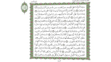 تلاوة سورة يس من الآية (28) حتى الآية (54)