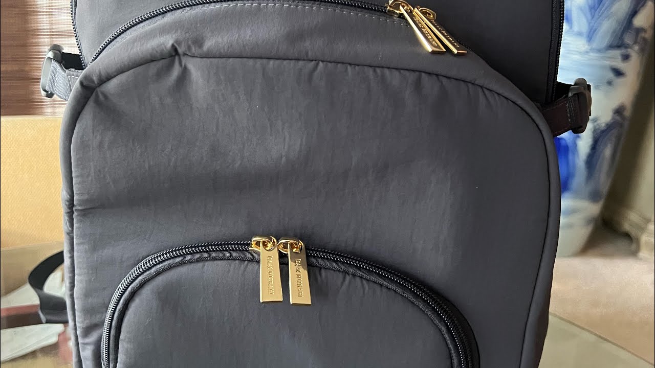 Isaac Mizrahi Genuine Leather Black Backpack After months of searching, I finally found the viral Isaac  main image 3