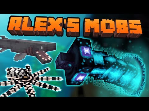 Видео: ALEX'S MOBS 1.11 ФИНАЛЬНЫЙ БОСС ЧЕРВЬ ПУСТОТЫ, ОСЬМИНОГ-МИМИК И НОВАЯ АКУЛА! ОБЗОР МОДА НА MINECRAFT