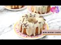 COMO HACER MINI BUNDT CAKES DE MANTEQUILLA  | Belkis Cakes