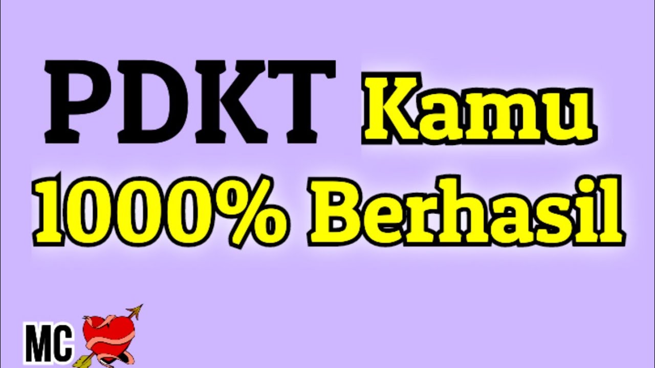 Tips PDKT Yang Benar 1000% Berhasil - YouTube