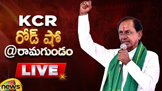 KCR Road Show At Ramagundam LIVE | Telangana Politics | Lok Sabha Elections 2024 | Mango News