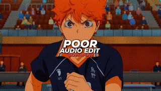 poor - gqtis [edit audio]