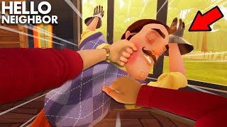 FIGHTING WITH THE NEIGHBOR!!! | Hello Neighbor Gameplay + Animations (Mods)