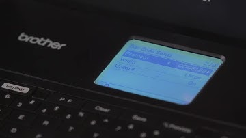 PT-E800W - How to Create Barcodes