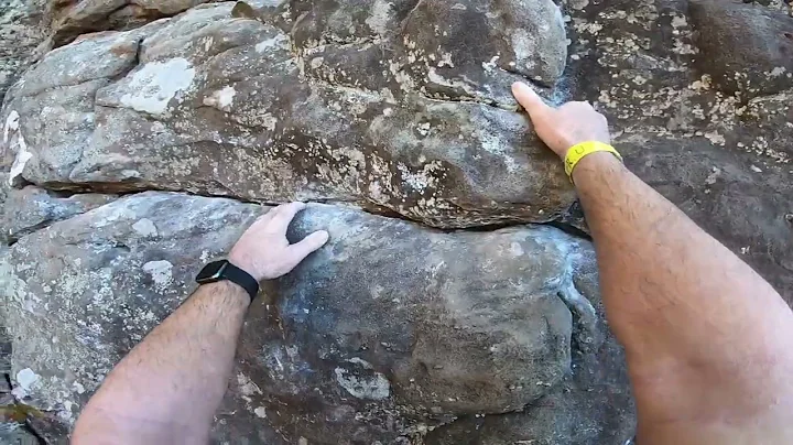 Climb and Downclimb Practice on "Cotton Candy" - 5.6