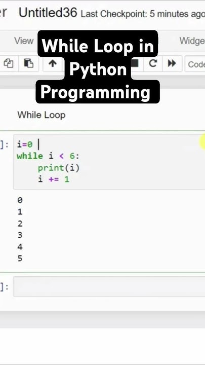 How to Use While Loop in Python Programming like pro! #python #ai - YouTube