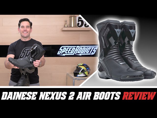 Dainese Nexus 2 Air Boots Review at SpeedAddicts.com - YouTube