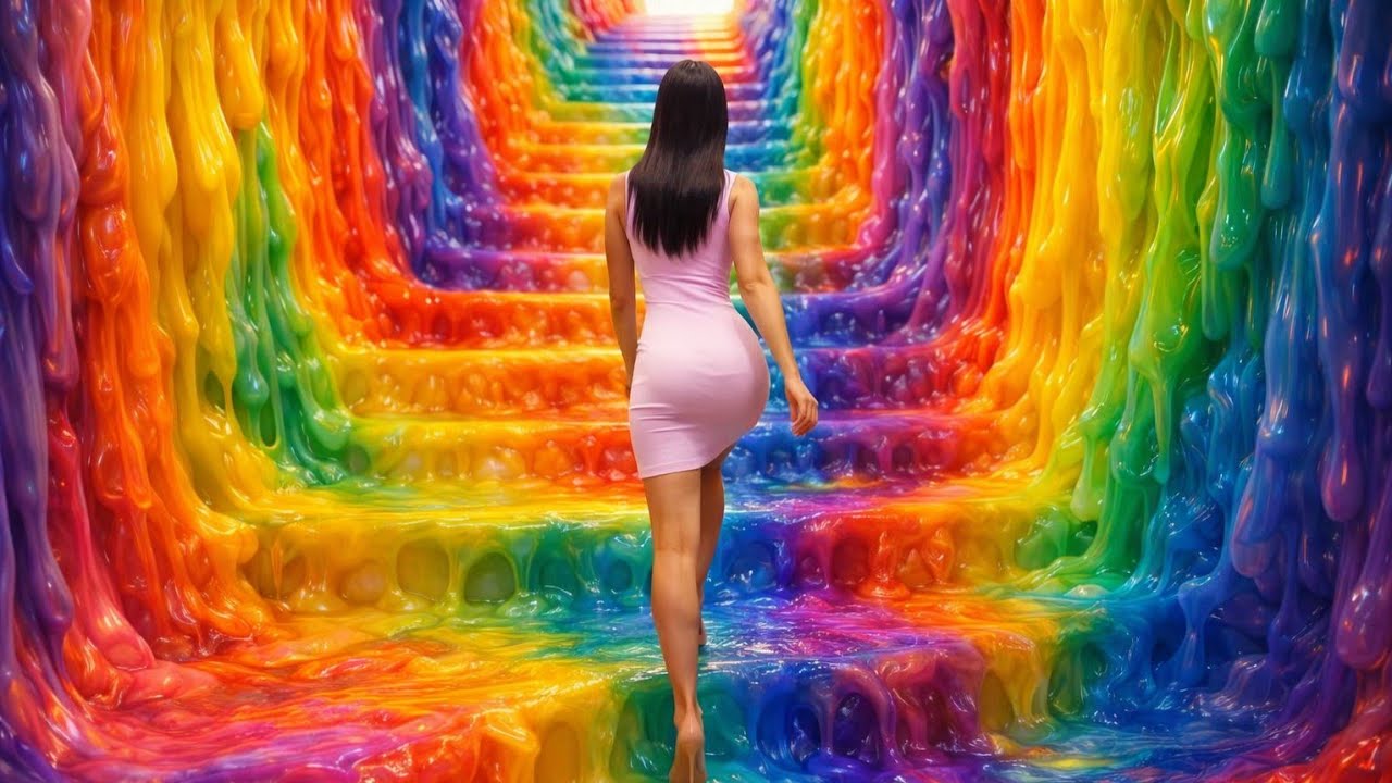 Which Dream Staircase Would You Take? ☁️✨ | Ultimate Oddly Satisfying AI ASMR