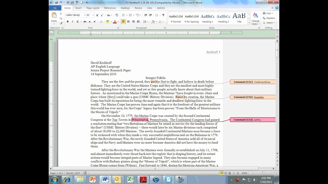 how to make essay double spaced