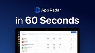 App Radar: App Store Optimization tool in 60 Seconds ✅ screenshot 5