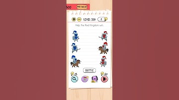 Help the red kingdom win - Brain Test - Level 339