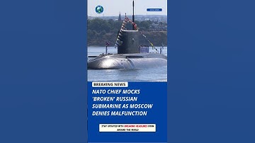 NATO chief mocks ‘broken’ Russian submarine as Moscow denies malfunction