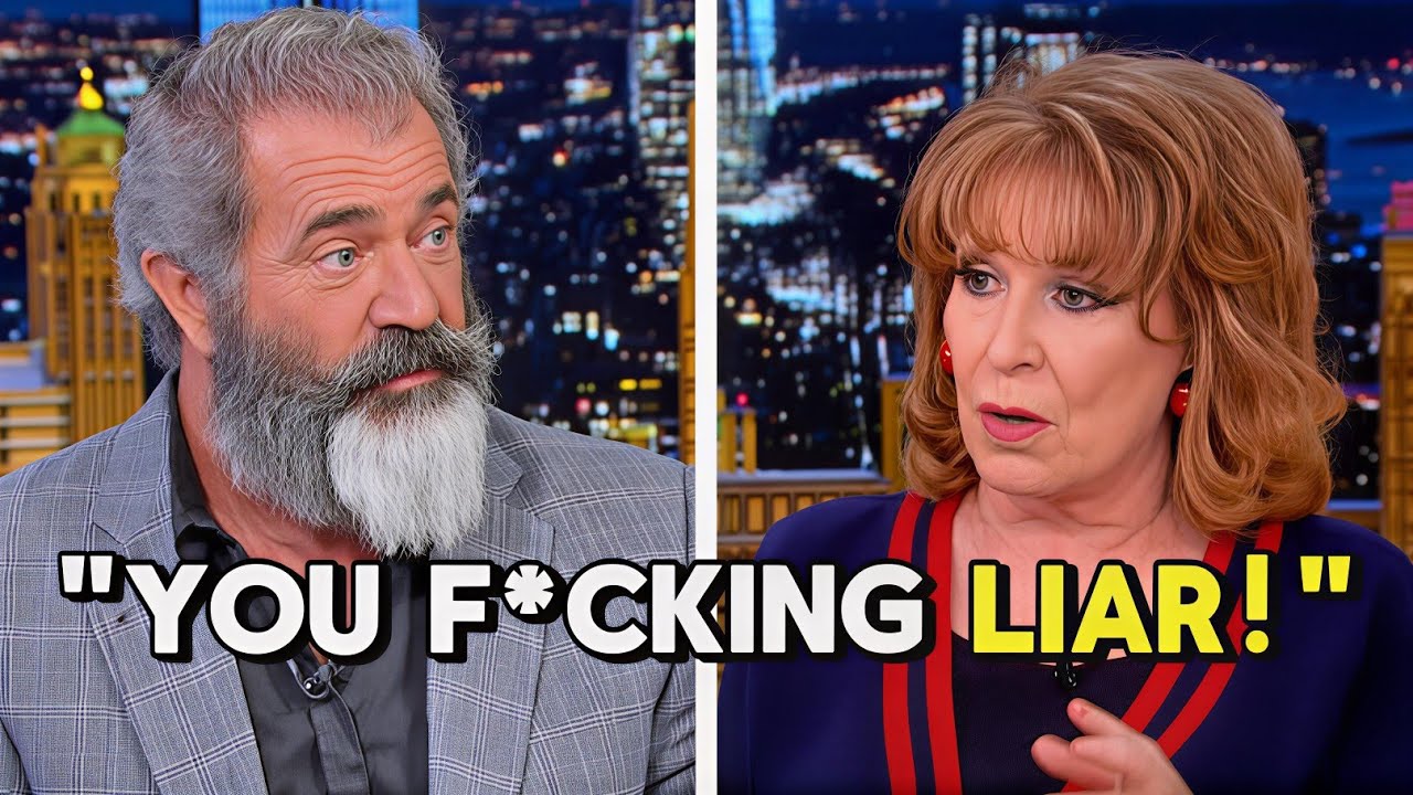 Audience Stunned as Mel Gibson Faces Tense Live Moment With Joy Behar on The View | Heated On Air.