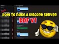 How to nuke a discord server ( working )