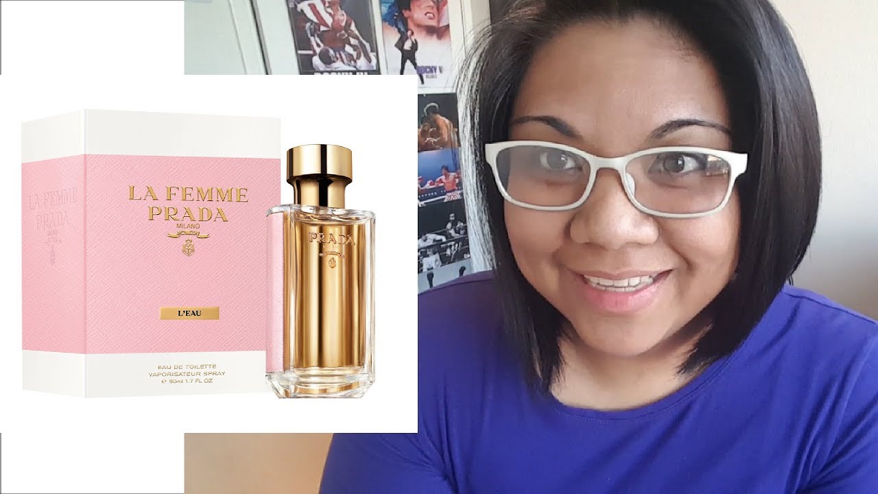 Prada La Femme L'Eau Fragrance Review - YouTube