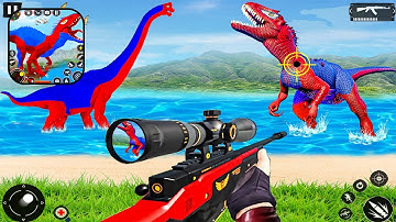Dino Hunter 3D Shooting Games Android Gameplay