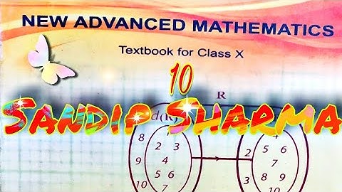 Advanced maths class 10 (ex. 8.3)
