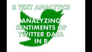 Text Analytics with R | Sentiment Analysis on Twitter Data | How to analyze tweets in R