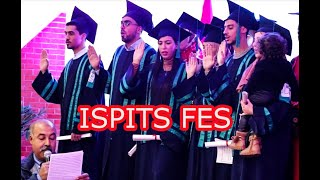 اداء القسم لطلبة المعهد العالي للتمريض من حفل تخرج دفعة 2019 ispits fes