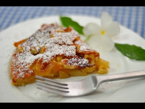 Видео рецепт Немецкий яблочный панкейк