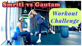 Fitness freak husband vs Lazy bum wife | Gautam Gupta | Smriti Khanna
