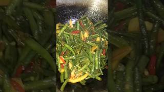 Oseng-oseng kacang panjang!