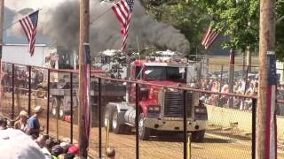 Butch Meyers New Centerville Jubilee Hot Semi Truck Pull 9-8-13