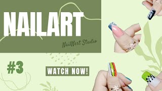 beautiful nail arts compilation(3)#makeup #naildesign #trending #2024 #tiktok #colors #compilation