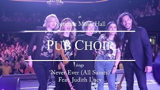 Pub Choir sings 'Never Ever' (All Saints) Feat. Judith Lucy