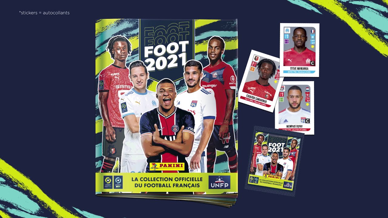 FOOT 2024 - Coffret collector exclusif : 1 album cartonné + 100 pochettes  (soit 500 stickers)