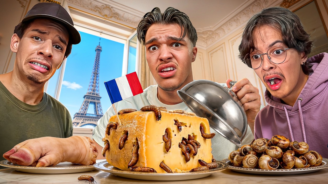 ON GOÛTE LES PIRES SPÉCIALITÉS FRANÇAISE ! (avec un fromage aux asticots)