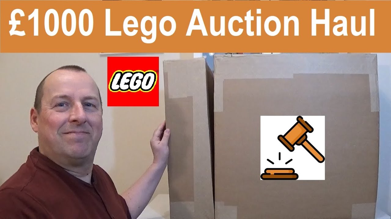 £1000 Lego Haul from an Auction House - Some amazing older retired sets!