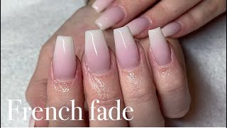 French fade gelénaglar