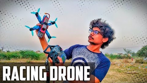 how to make a Racing drone using kk flight controller at Home in Hindi/DIY racing drone