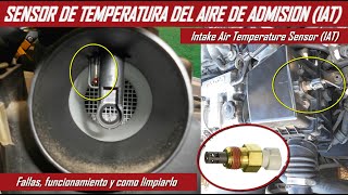 Sensor IAT fallas, como probarlo y para que sirve (Sensor de temperatura del aire de admisión)