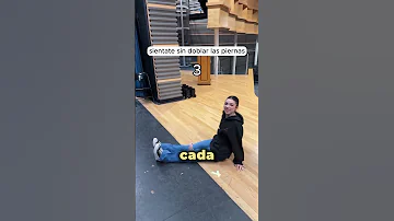 Puedes Sentarte Sin Doblar Las Piernas 