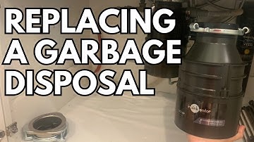 Garbage Disposal Replacement (HARD-WIRED InSinkErator Badger)